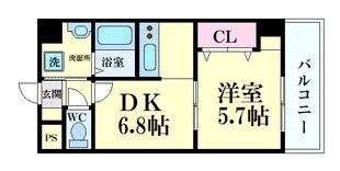 S-FORT江坂Fiore(旧:サムティ江坂Fiore)の物件間取画像